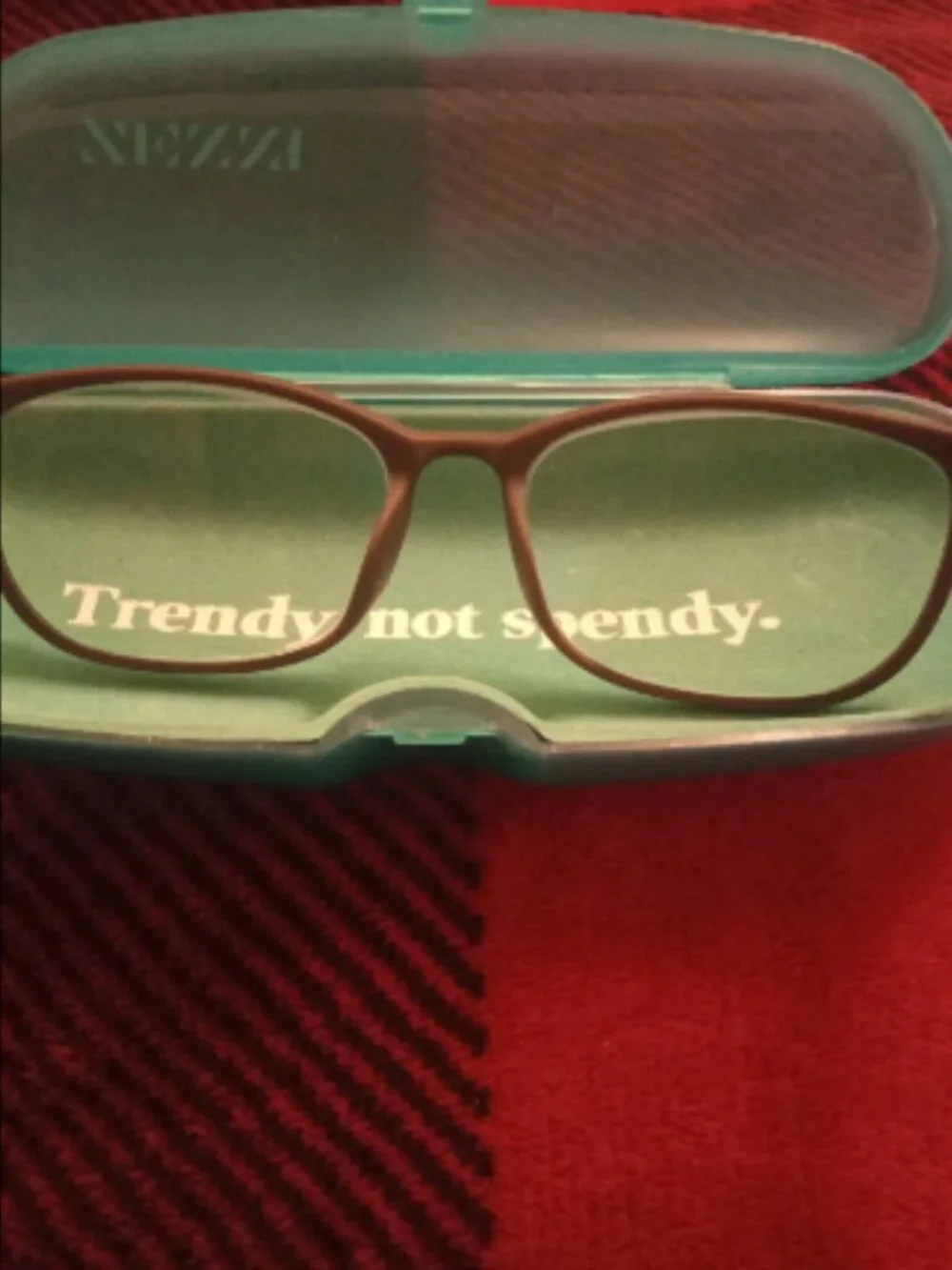 Zenni +2.50 Reading Glasses With Hard Case
